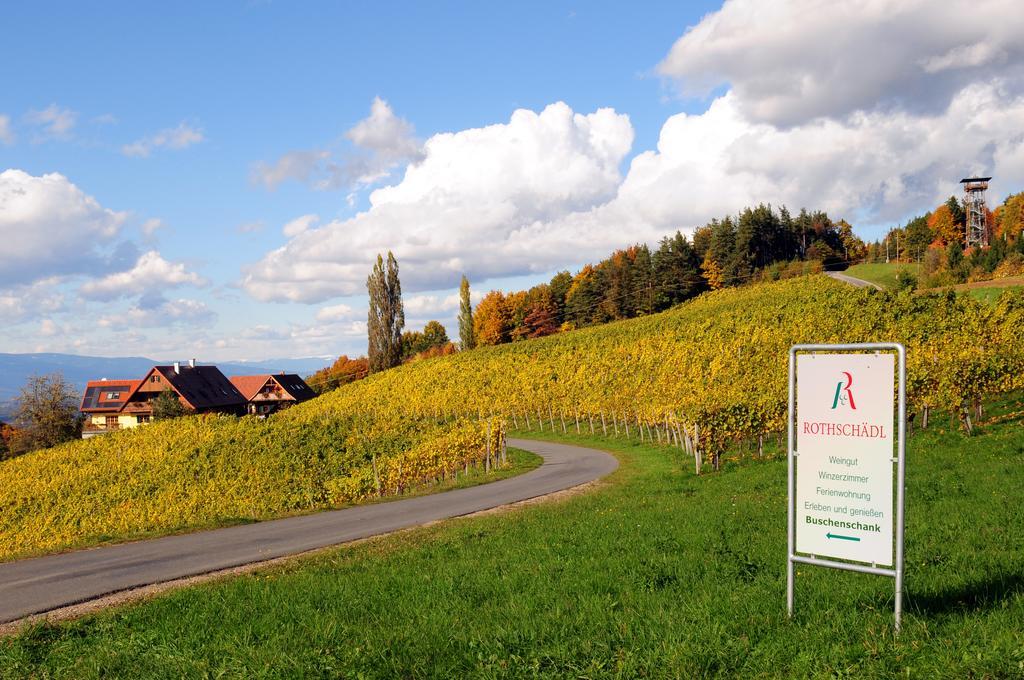 Weingut Winzerzimmer Rothschädl Leutschach Exterior foto